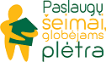 Paslaugų šeimai globėjams plėtra logotipas